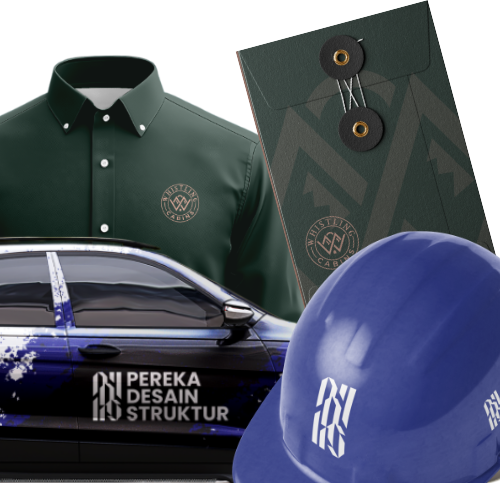 Branding identity Pereka Desain Struktur